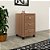 Gaveteiro para Escritório Home Office 3 Gavetas e Rodízio - Imagem 1