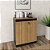 Balcão para Escritório Home Office 68cm 2 Portas com Chave - Imagem 1