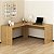 Mesa Escrivaninha em L para Escritório Home Office 157cm - Imagem 1