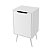 Gabinete para Banheiro Retrô Compacto 45cm com Porta Sem Cuba - Imagem 5