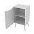 Gabinete para Banheiro Retrô Compacto 45cm com Porta Sem Cuba - Imagem 6