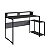 Mesa Escrivaninha Gamer Ryze 135cm Suporte de Monitor e Nicho para CPU - Imagem 2