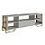 Rack para Tv 183cm até 65" Polegadas Industrial Telado com Gaveta e Nichos - Imagem 12