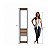 Guarda-Roupa Closet Simples 40cm com 2 Gavetas e Cabideiro - Imagem 4