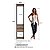 Guarda-Roupa Closet Simples 40cm com 2 Gavetas e Cabideiro - Imagem 5