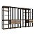 Guarda-Roupa Closet Modulado 320cm com 6 Torres e 6 Gavetas - Imagem 2