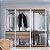 Guarda-Roupa Closet Modulado 160cm com 3 Torres e 4 Gavetas - Imagem 6