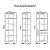 Guarda-Roupa Closet Modulado 160cm com 3 Torres e 2 Gavetas - Imagem 14