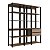 Guarda-Roupa Closet Modulado 160cm com 3 Torres e 2 Gavetas - Imagem 2