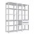 Guarda-Roupa Closet Modulado 160cm com 3 Torres e 2 Gavetas - Imagem 12