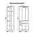 Guarda-Roupa Closet Modulado 100cm com 2 Torres e 2 Gavetas - Imagem 14