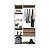 Guarda-Roupa Closet Modulado 100cm com 2 Torres e 2 Gavetas - Imagem 8