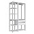 Guarda-Roupa Closet Modulado 100cm com 2 Torres e 2 Gavetas - Imagem 12