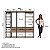 Guarda-Roupa Closet Modulado 200cm com 4 Torres e 6 Gavetas - Imagem 5