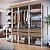 Guarda-Roupa Closet Modulado 200cm com 4 Torres e 6 Gavetas - Imagem 6