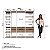 Guarda-Roupa Closet Modulado 200cm com 4 Torres e 6 Gavetas - Imagem 10