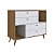 Cômoda Retrô 110cm com 4 gavetas e 2 nichos - Imagem 11