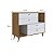Cômoda Retrô 110cm com 4 gavetas e 2 nichos - Imagem 12
