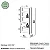 Estante Livreiro Industrial 73cm 5 Prateleiras 1 Porta MDF Freijó/Preto - Imagem 6