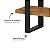 Estante Estilo Industrial 135cm 5 Prateleiras em MDF Freijó e Preto Fosco - Imagem 3