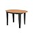 Mesa de Jantar Extensível 122cm ou 159cm em MDF Freijó e Preto - Imagem 2