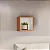 Nicho Retangular de Parede Moderno 33cm em MDF Freijó e Off White - Imagem 1