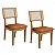 Conjunto 2 Cadeiras Sala de Jantar 100% MDF com Tela Freijó - Imagem 17