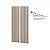 Painel Decorativo Ripado em MDF 90cm x 183cm Freijó ou Fendi - Imagem 8