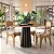 Mesa de Jantar Redonda Moderna 4 Lugares 105cm em 100% MDF - Imagem 4