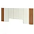 Cabeceira para Cama de Casal Ripada 270cm em 100% MDF - Imagem 2