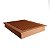 Base Cama de Casal King Estilo Japonesa 208cm em 100% MDF Freijó - Imagem 2