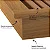 Base Cama de Casal King Estilo Japonesa 208cm em 100% MDF Freijó - Imagem 3