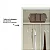 Guarda-Roupa 179cm 2 Portas de Correr 2 Gavetas e Cabideiro em MDF - Imagem 10
