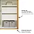 Guarda-Roupa com Espelho 179cm 2 Portas de Correr 2 Gavetas e Cabideiro em MDF - Imagem 11