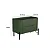 Mesa de Cabeceira 2 Gavetas 68cm em MDF e Pés de Metal - Imagem 4