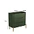 Mesa de Cabeceira 3 Gavetas 68cm em MDF e Pés de Metal - Imagem 6