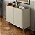 Aparador Buffet para Sala 99cm em MDF e Pés em Metal com Porta Lisa - Imagem 1