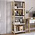 Estante Estilo Retrô 65cm com 5 Prateleiras Hanover e Off White - Imagem 1