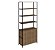 Estante Grande Industrial 90cm 3 Prateleiras 2 Portas Vermont e Preto - Imagem 3