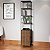 Estante Simples Industrial 45cm 3 Prateleiras com Porta Vermont/Preto - Imagem 1