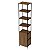 Estante Simples Industrial 45cm 3 Prateleiras com Porta Vermont/Preto - Imagem 3