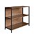 Estante Baixa Industrial 90cm com 3 Prateleiras Vermont e Preto - Imagem 2