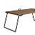 Mesa Multiuso para Notebook ou Café Home Office 62cm Vermont e Preto - Imagem 6