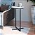 Mesa Lateral Alta Moderna 30cm Estrutura em Metal - Imagem 6