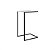 Mesa Lateral Quadrada Estilo Industrial 35cm Estrutura em Metal - Imagem 11
