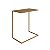 Mesa Lateral Retangular Estilo Industrial 58cm Estrutura em Metal - Imagem 9