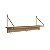 Prateleira Decorativa 90cm com Ganchos em Metal - Imagem 7