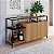 Balcão Buffet Bar Estilo Industrial 135cm 2 Portas Estrutura em Metal - Imagem 5