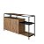Balcão Buffet Bar Estilo Industrial 135cm 2 Portas Estrutura em Metal - Imagem 2