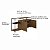 Balcão Buffet Bar Industrial 135cm 2 Portas Estrutura em Metal - Imagem 6